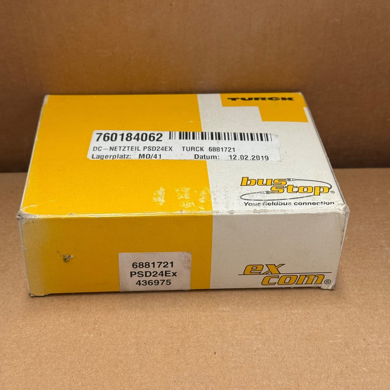 Turck – 6881721 (PSD24EX) – excom I/O System Power Supply Module