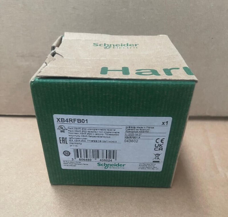 Schneider Electric - XB4RFB01 - Harmony XB5R Wireless and Batteryless Pushbutton