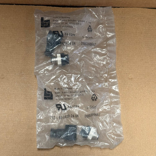 Binder – 713 1 99 0429 24 04 – M12 Male Angled Connector