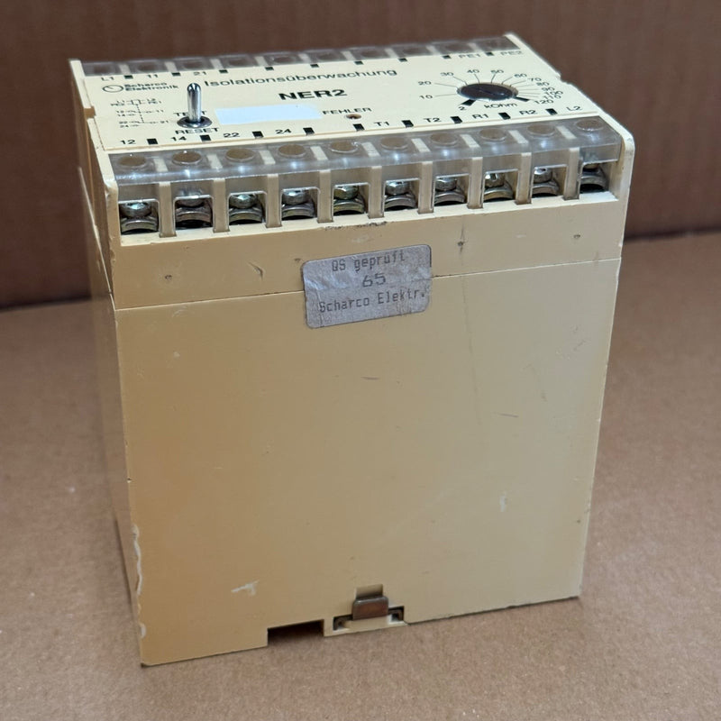 Scharco Elektronik – NER2 – Insulation Monitoring Control Relay