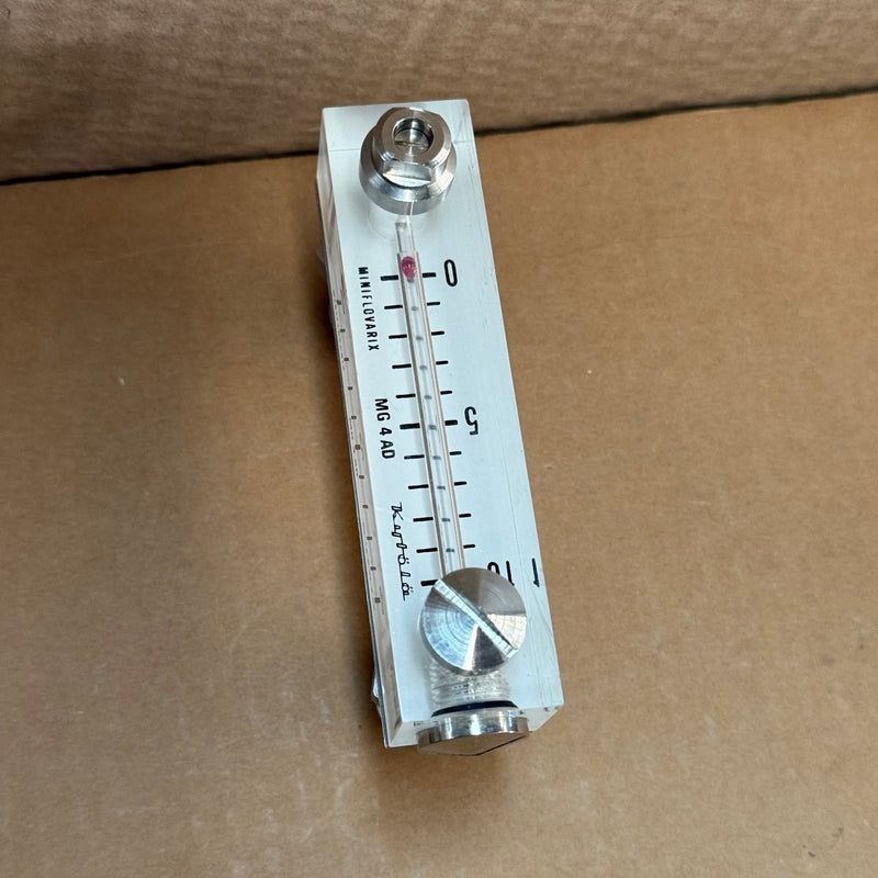 Kappölle / Miniflovarix – MG 4 AD – Acrylic Variable Area Flow Meter / Rotameter