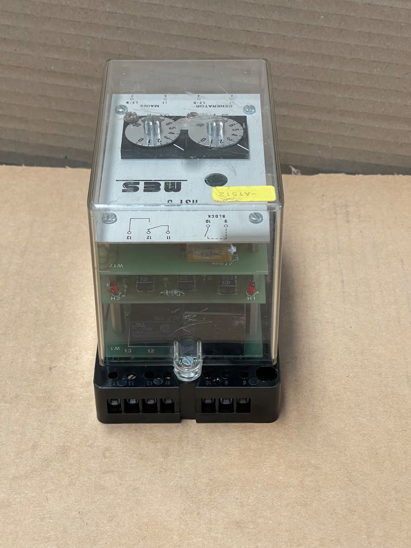 MES – HSY 5 – Mains / Generator Voltage & Frequency Monitoring Relay