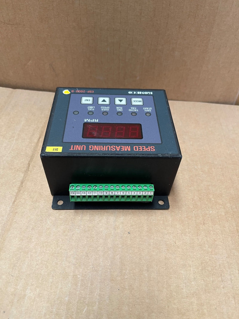 KOMECO – ESP-2000-B – Speed Measuring / RPM & Overspeed Monitor Unit (DC 24 V)