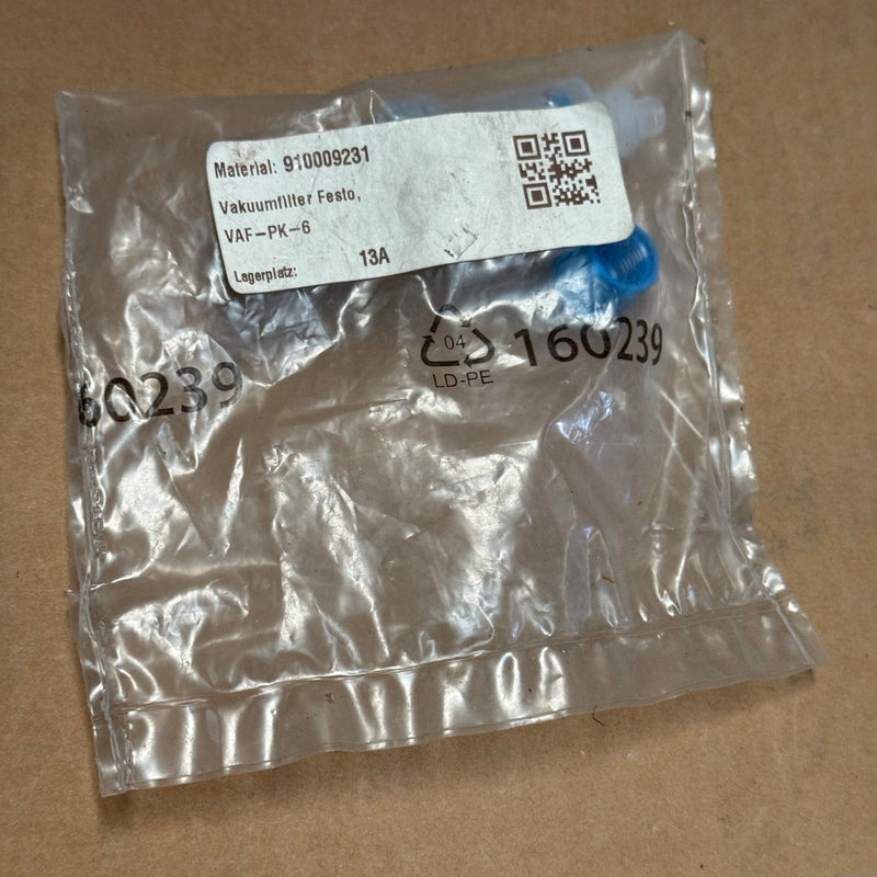 2PCs Festo – VAF-PK-6 (160239) – Vacuum Filter