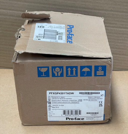 Pro-face – PFXGP4301TADW – HMI 5.7″ TFT 24 VDC Industrial Touchscreen HMI Panel