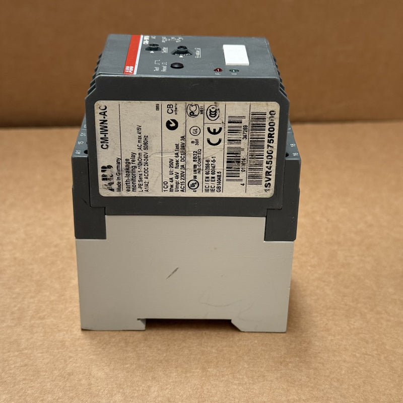 ABB – 1SVR450075R0000 / CM-IWN-AC – Monitoring Relay 250V 50/60Hz