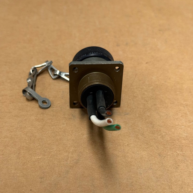 Amphenol – MS3100F16-10P + MS25043-16DA – Wall Mounting Receptacle Connector