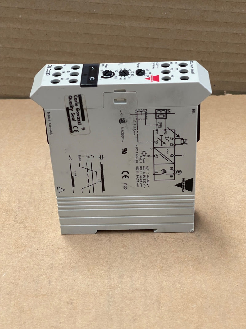 Carlo Gavazzi – EILC230 – Over‑Current / Metering Relay 230 V AC