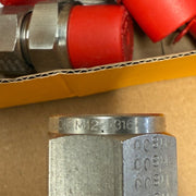 1PC Parker – M12MSC1/2R-316 – A-LOK Double-Ferrule 12mm Tube to1/2Inch BSPP Male