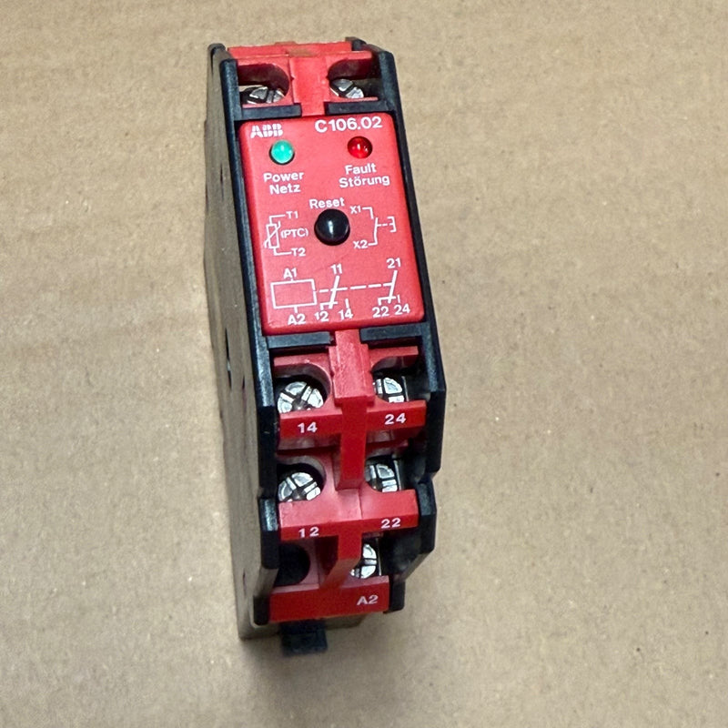 ABB – GHC1060201R0002 (C106.02) – Thermistor Motor Protection (PTC Control Unit)