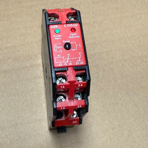 ABB – GHC1060201R0002 (C106.02) – Thermistor Motor Protection (PTC Control Unit)