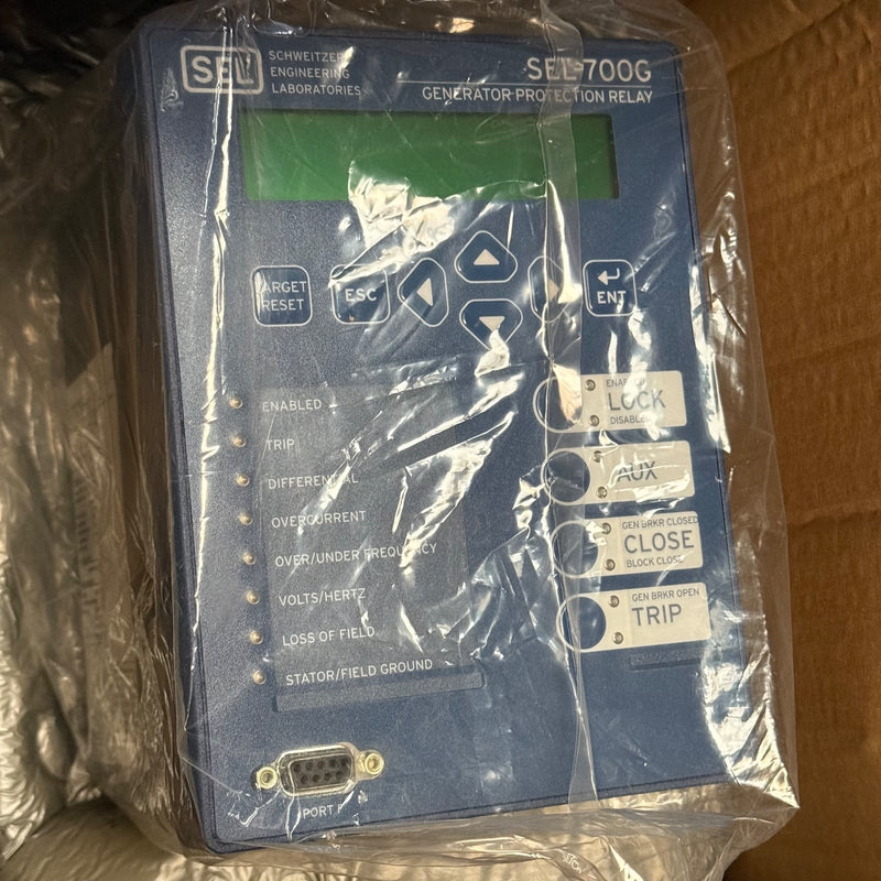 SEL – SEL-700G (0700G11ACA9X72810000) – Generator Protection Relay