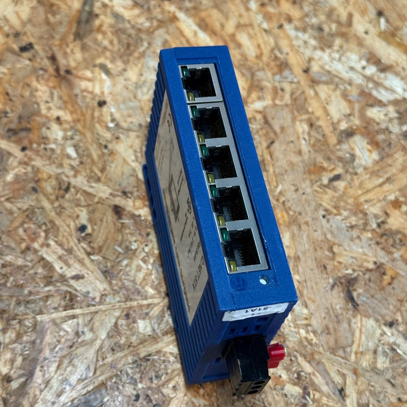 Saia Burgess – Q.NET-5TX – 5-Port Industrial DIN-Rail Ethernet Switch