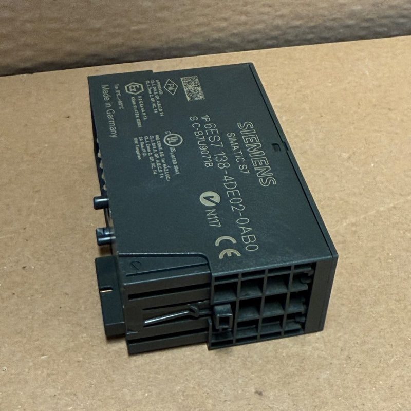 Siemens – 6ES7138-4DE02-0AB0 – SIMATIC DP ET 200S Electronics Module