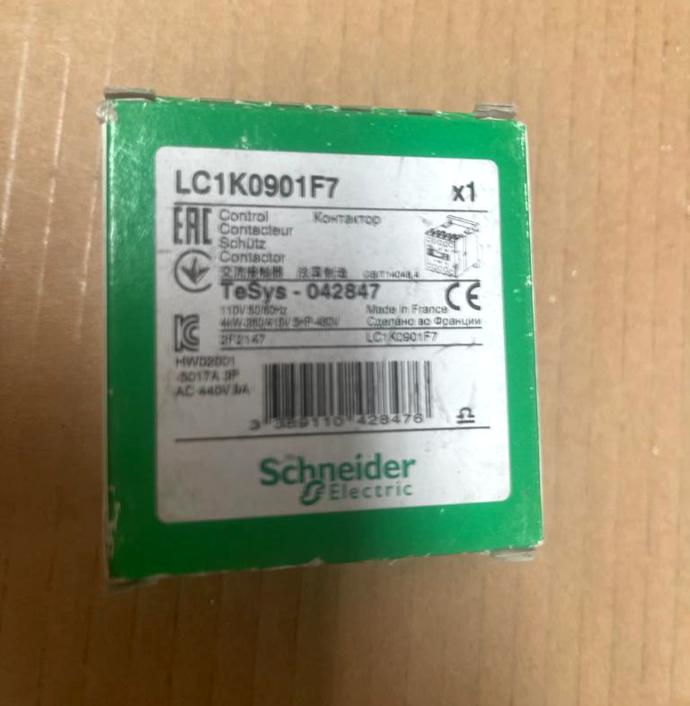 Schneider Electric TeSys LC1K0901F7 Contactor