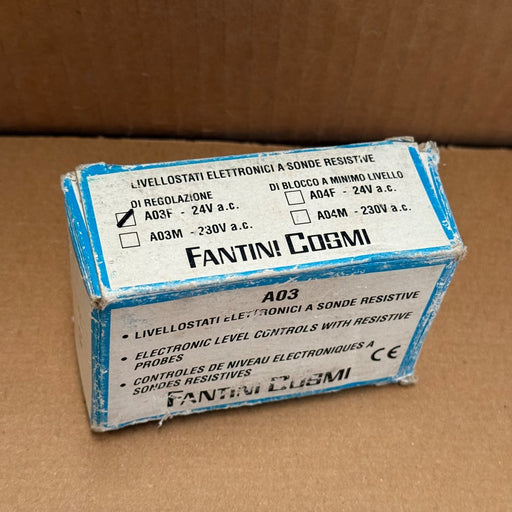 Fantini – A03F – Electronic Level Control Relay for Conductive Liquids