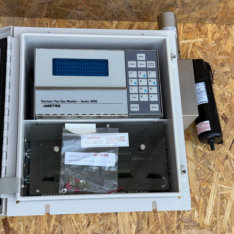 AMETEK Thermox – Series 2000 – Flue Gas Analyzer Controller with Cabinet Cooler