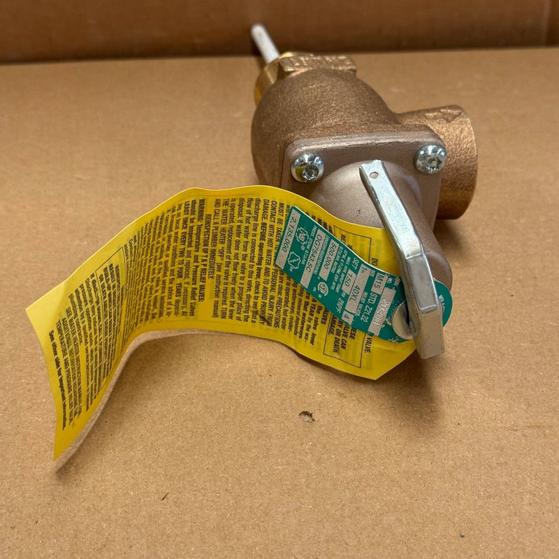 Watts – M15 STD.Z21.22 – Reseating Temperature & Pressure (T&P) Relief Valve