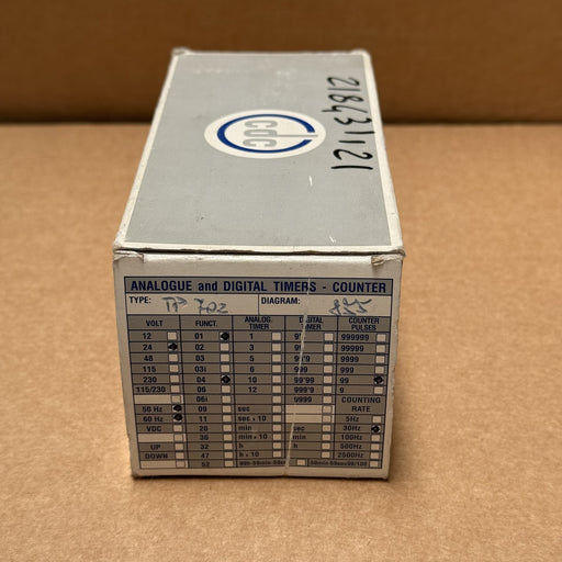 CDC – TP702 – SC.802 Counter