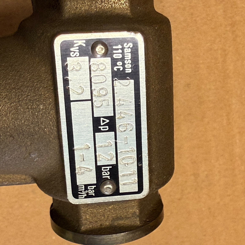 SAMSON – Type 2446 (2.446-1011) – Excess Pressure / Overflow Valve