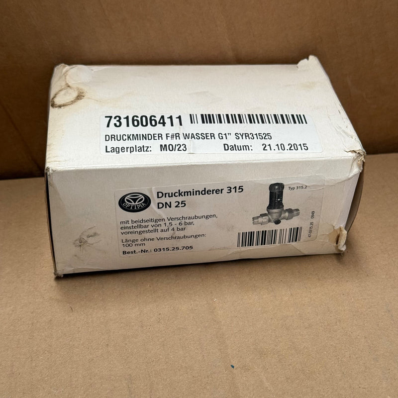 SYR Sasserath – 0315.25.000 (315.2) – Pressure Reducing Valve DN25