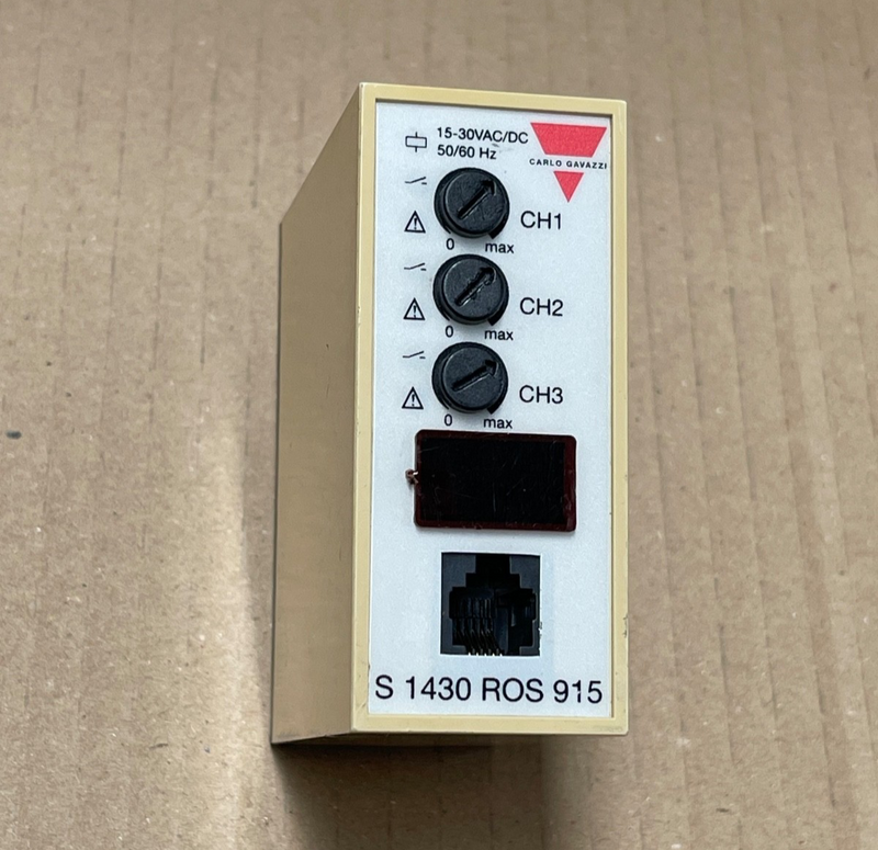 Carlo Gavazzi – S1430ROS915 – Photoelectric Sensor / Amplifier Relay 15–30 V