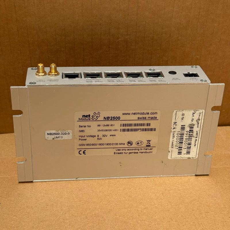 NetModule – NB2500 – NetBox Wireless Router / Communication Module 9-32VDC