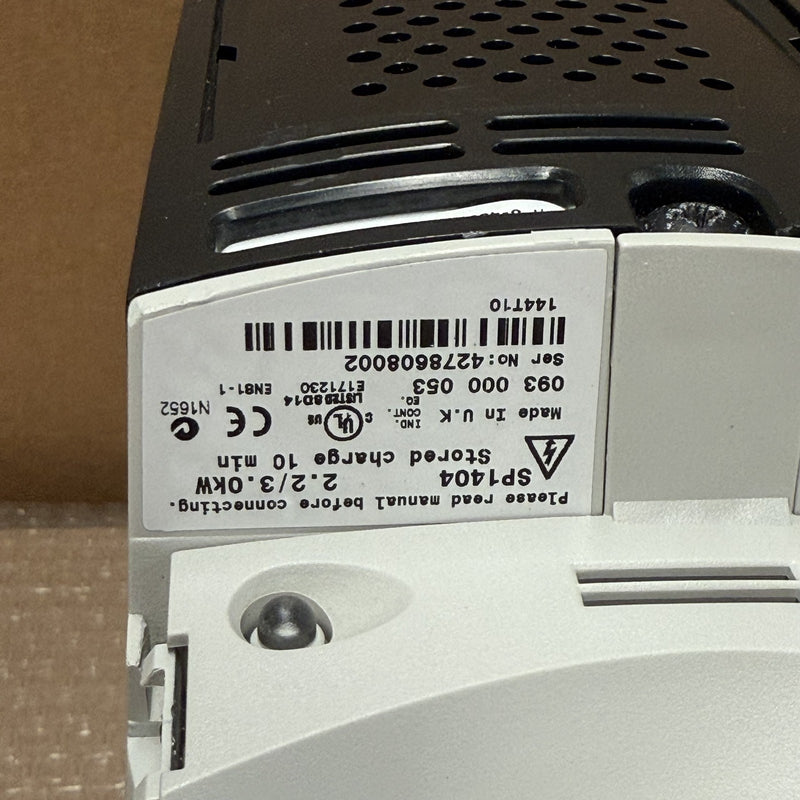 CONTROL TECHNIQUES – SP1404 – Unidrive 2.2/3.0KW VFD