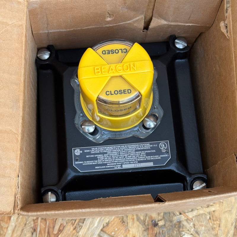 Westlock Controls – 2217-BY-H22 / O2-2SPDT-12-NO – Beacon Valve Position Monitor