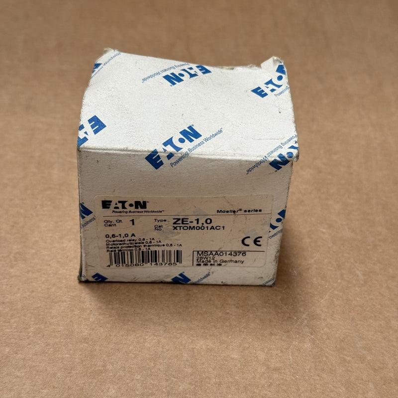 Eaton – XTOM001AC1 / ZE-1,0 – Mini Overload Relay
