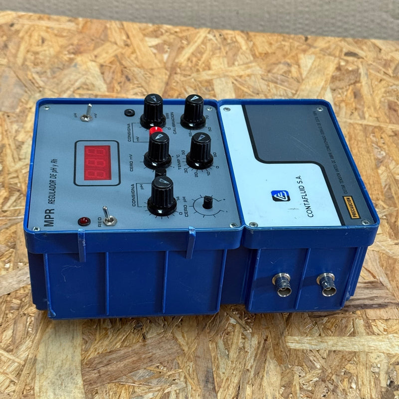 Contafluid S.A. – MPR – pH and Redox (Rh) Digital Controller / Regulator Unit