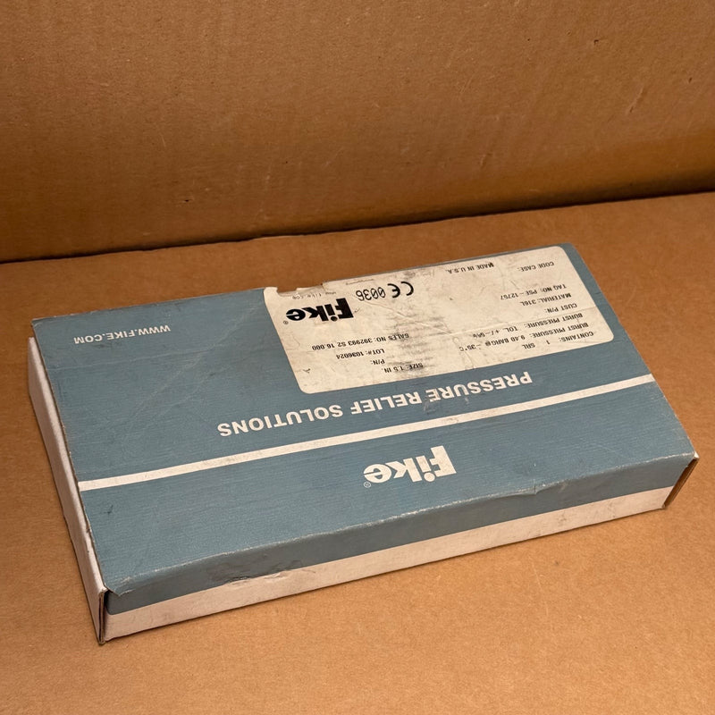 Fike – SRL 1.5IN 316L – SRL Series Reverse Acting Rupture Disc
