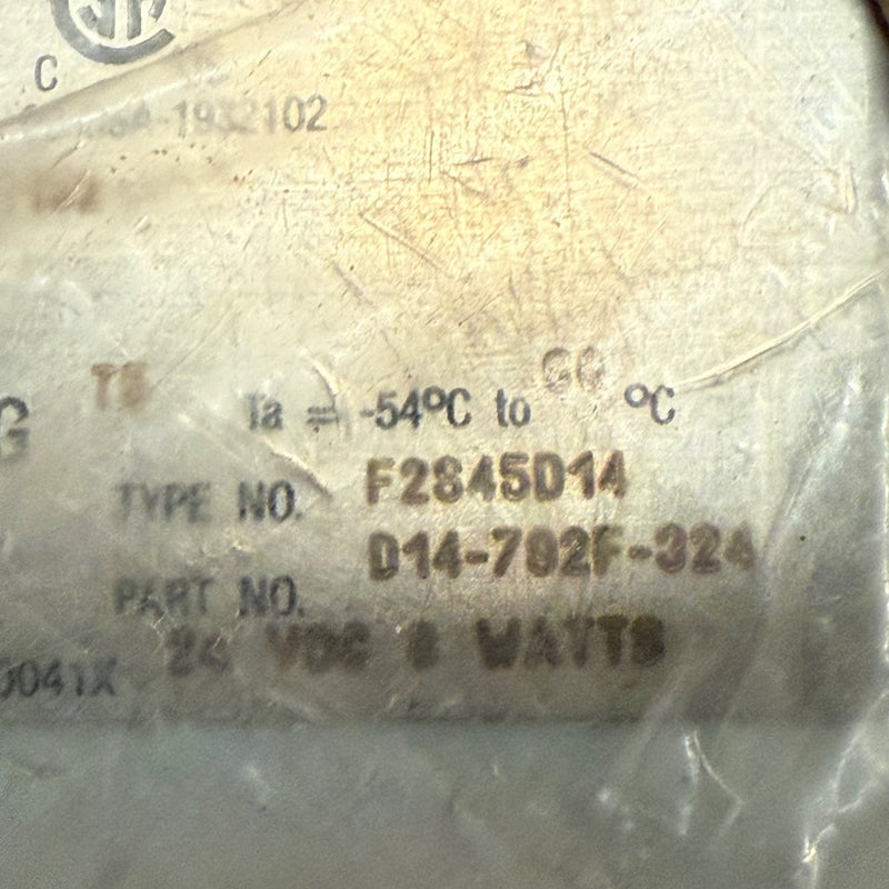 G.W. Lisk – D14-702F-324 (F2845014) – Explosion-Proof Solenoid Valve Operator