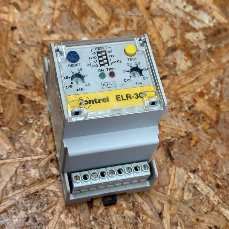 Contrel – ELR-3C – Electronic Earth Leakage Relay