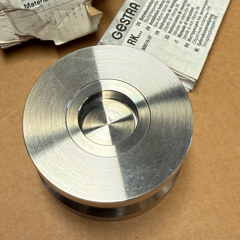 GESTRA – RK 16A DN 25 – Stainless Steel Disco Non-Returnvalve PN 40 / Class 300