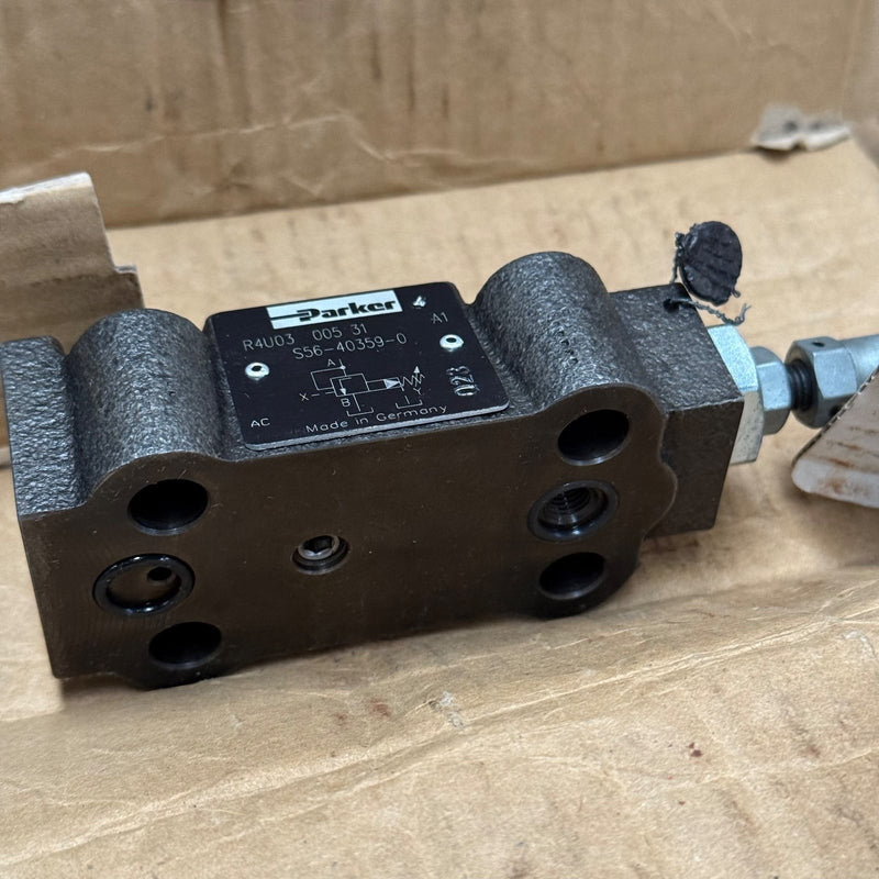 Parker – R4U03-00531 / S56-40359-0 – Subplate-Mounted Hydraulic Unloading Valve