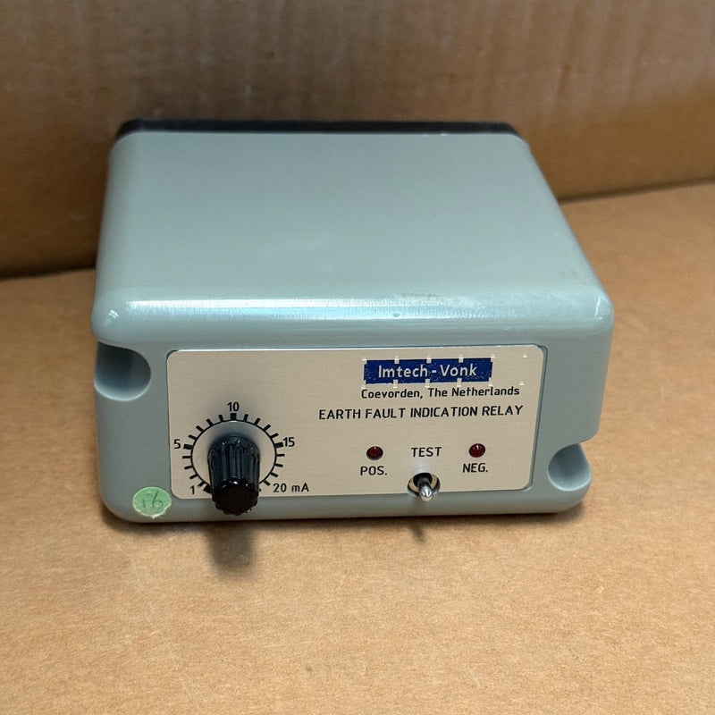 Imtech-Vonk – Earth Fault Indication Relay (1-20 mA, 24VDC)
