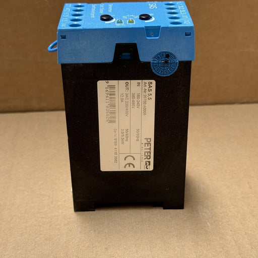 PETER – 20700.40005 – SAS 5.5 compact soft starter