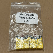 2PCS Siemens – 3SB3403-0M – Contact Block 3SB34030M