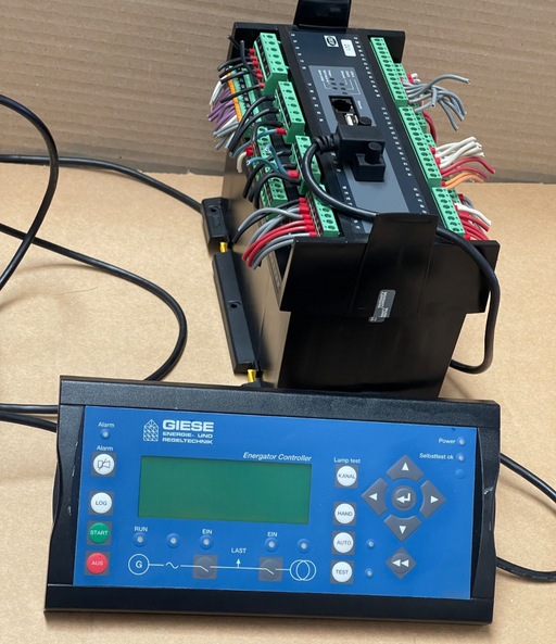 DEIF – AGC‑3 Automatic Genset Controller with Giese Panel Display DU-2/MKIII