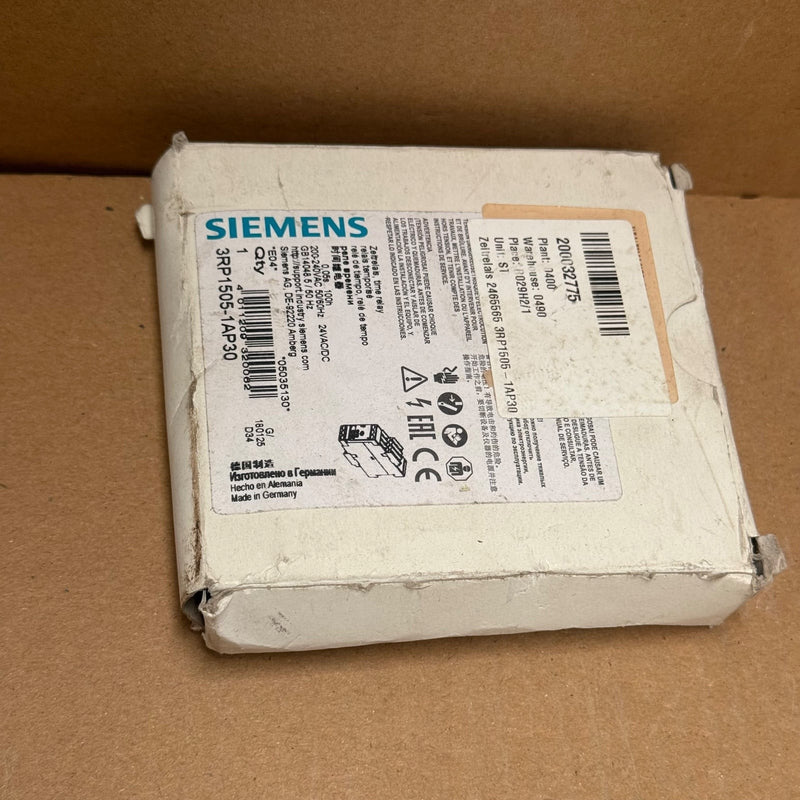 Siemens – 3RP1505-1AP30 – SIRIUS Multi-Function Electronic Time Relay