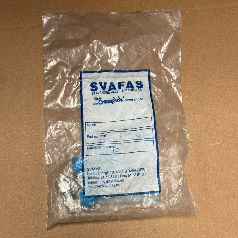4PCs Swagelok – SS-400-Z-4 – BI-LOK dual ferrule replacement part