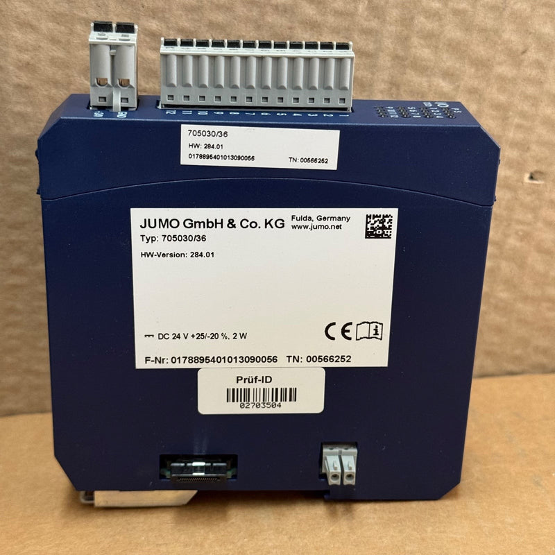 JUMO – 705030/36 – mTRON T 12-Channel Digital Input/Output Module / I/O Module