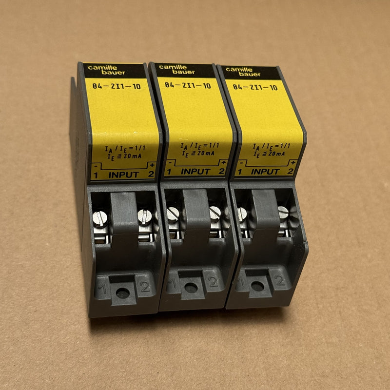 CAMILLE BAUER – 84-2I1-10 – SINGAL ISOLATOR | 3X LOT