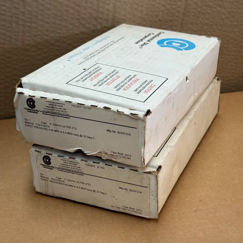 Continental Disc Corporation – 2" ULTRX (FS) – Reverse Acting Rupture Disc