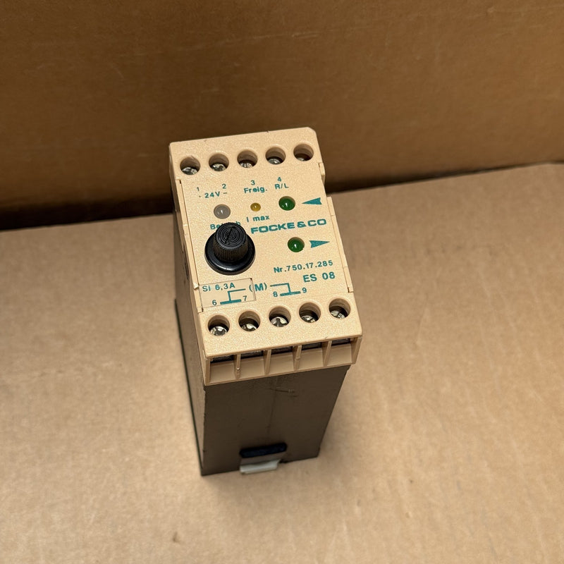 Focke & Co – 750.17.285 – ES 08 Control Relay Module 24V