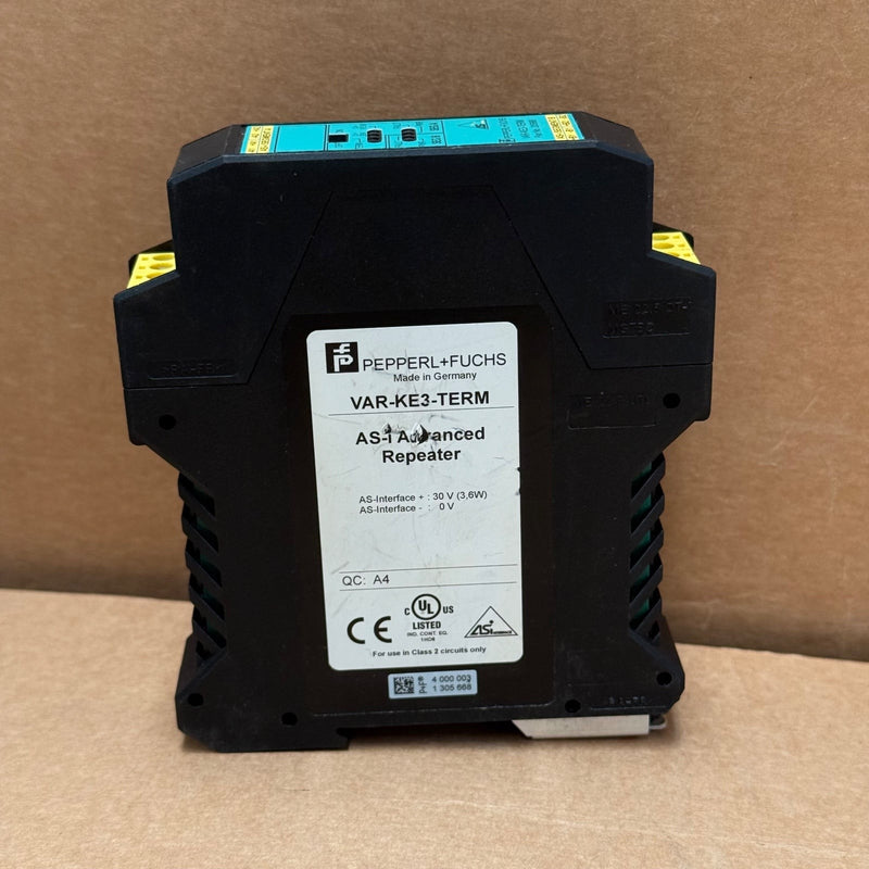 Pepperl+Fuchs – VAR-KE3-TERM – SAFETY RELAY