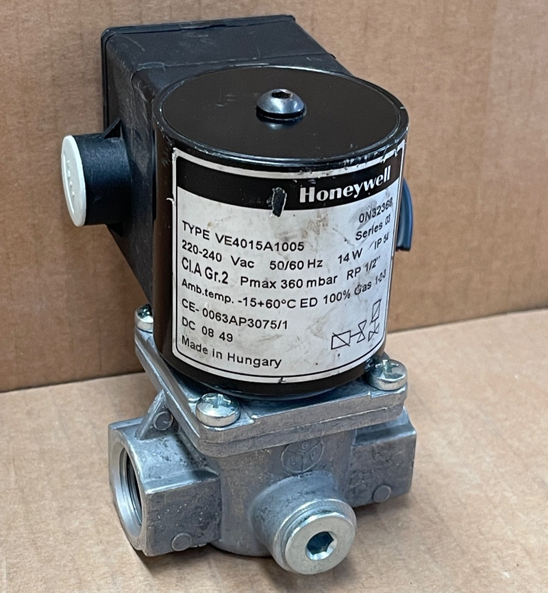 Honeywell – VE4015A1005 – VE-Series Gas Solenoid Shut-Off Valve ½” DN15