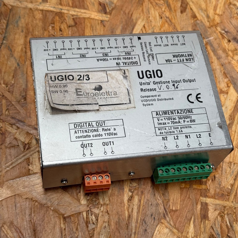 Euroelettra / MAC – UGIO 2/3 – Distributed I/O Control Module