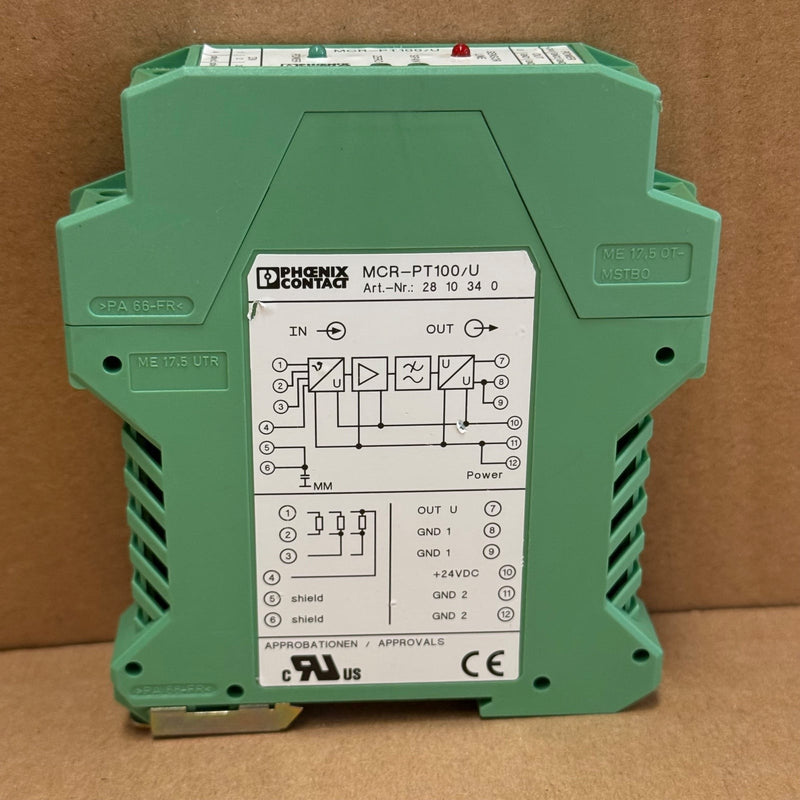 Phoenix Contact – 2810340 (MCR-PT100/U) – Isolation Amplifier